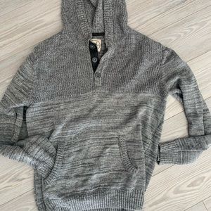 Grey pullover sweater